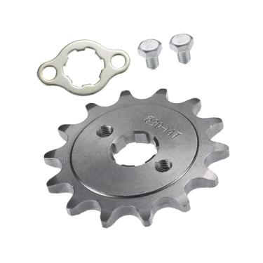 Imagem de A ABSOPRO 1 conjunto 520 estilo 14 dentes 20 mm ID motocicleta dianteira motor roda dentada adequada para 50cc 70cc 110cc 125cc motocicleta Dirt Pit Bike Mini Bike ATV Item de substituição