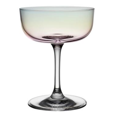 Imagem de like. by Villeroy & Boch Conjunto de 2 copos de cristal com pérola champanhe/sobremesa, vidro de cristal com efeito de coloração pérola, 113 g