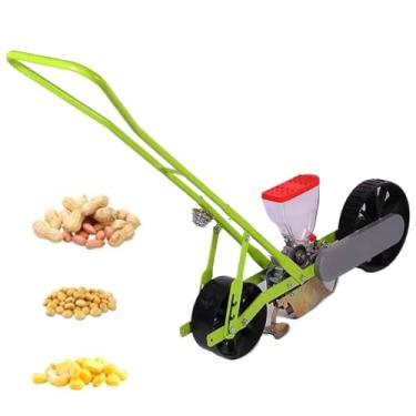 Imagem de Three line,Plantador de sementes agrícolas de jardim ao ar livre, semeadora de vegetais manual multifuncional com semeadura controlável adequada para salsa, repolho, rabanete etc