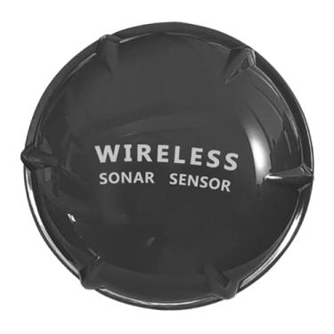 Imagem de Fenteer Detector de profundidade de peixes, ferramenta de pesca, detector portátil de profundidade de 0,6-36 m, transdutor, sonda para caiaques, canoas e, Preto