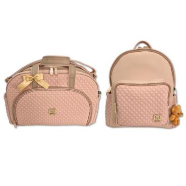 Imagem de Kit Conjunto Bolsas Maternidade Bebe Menina Menino Enxoval Miellu - Li
