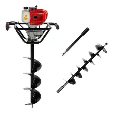 Imagem de Perfurador De Solo Com Broca Simples E Extensor De Broca