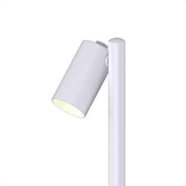 Imagem de Luminária Poste De Jardim Taschibra Moderno Wabi 50 Mr16 Bivolt Branco