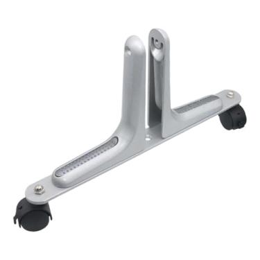 Imagem de WeiLaiKeQi Suporte de tela divisora ​​de ambiente, base de suporte espessada, Prata