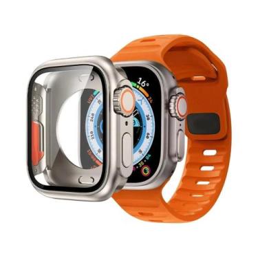 Imagem de Pulseira De Silicone Para Apple Watch De 40mm-46mm Para Série 8 7 6 5 