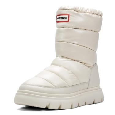 Imagem de Hunter Maribel S Bota de neve impermeável feminina, Marfim, 40