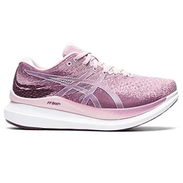 Imagem de ASICS Tênis de corrida feminino Glideride, Quartzo rosa/ameixa profunda, 42