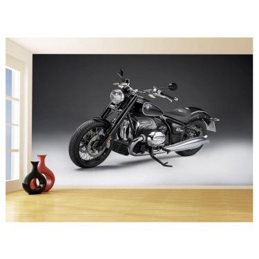 Imagem de Papel De Parede 3D Moto Custom Chopper Viagem 3,5M Bkm96