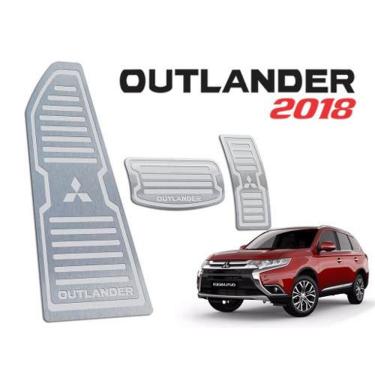 Imagem de Pedaleiras + Descanso De Pé Outlander 2018/2020 Prata