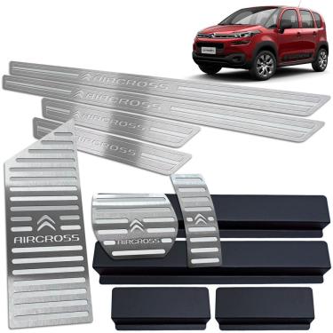 Imagem de Vinil + Soleira Pedaleira Descanso Aircross 2017 A 2019 Auto