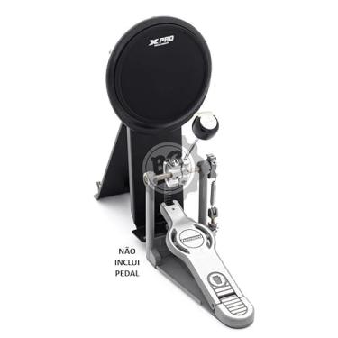 Imagem de Pad de Bumbo Bateria de Eletrônica X-Pro C. Ibañez 8¨ compatível com pedal duplo e a maioria das mar