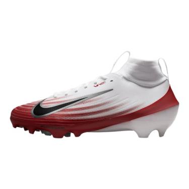 Imagem de Nike Chuteiras Vapor Pro 1 (HF9409-600, carmesim brilhante/laranja laser/preto), Branco/Team Crimson/prata metálico/preto, 37