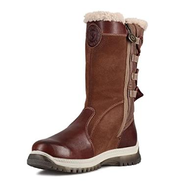 Imagem de Santana Canada Mayerluxe Feminino Conhaque / Vinho, Multi, 7