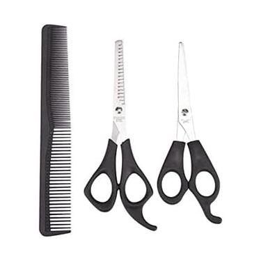 Imagem de Kit Barbeiro, Kit Cabeleireiro, com 3 Peças, Pente E Tesouras, Design de Alta Qualidade E Acabamento Requintado