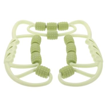 Imagem de BESTonZON Piercing de perna massageador muscular para alívio de panturrilha, equipamento de pilates, acessórios de ioga, design leve e portátil para relaxamento muscular e melhor circulação