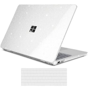 Imagem de Loyrina Capa transparente brilhante para laptop Microsoft Surface 13 polegadas Copilot+ PC (modelo mais recente de 2025) – Capa protetora brilhante, design fino e leve com proteção contra arranhões