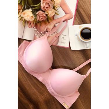Imagem de Sutiã básico em microfibra cor romance - HS LINGERIE , P