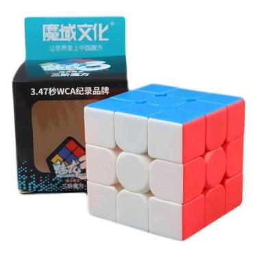 Imagem de  Cubo Mágico Profissional 3x3x3  Edição Speed Toys Giros Suaves e Alta