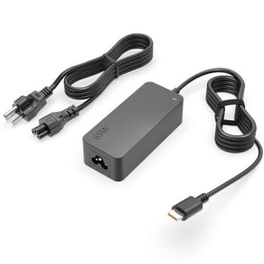 Imagem de Carregador de laptop Expt para Lenovo Thinkpad Yoga 65W 45W USB C - De