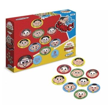 Imagem de Jogo da Memória Turma da Monica 24 pçs Brinquedo Xalingo