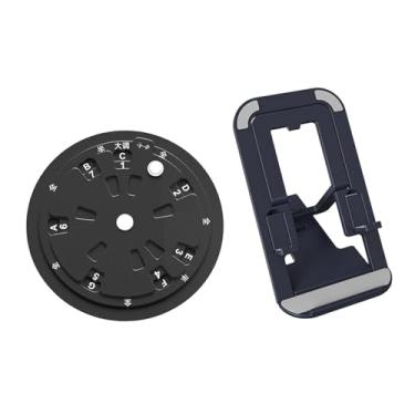 Imagem de KiBcsLic Roda de Acordes Circulares, Ferramenta de Melodia Musical Redonda, Acessórios Portáteis para Transposição Musical para Ensino de Violino E Baixo