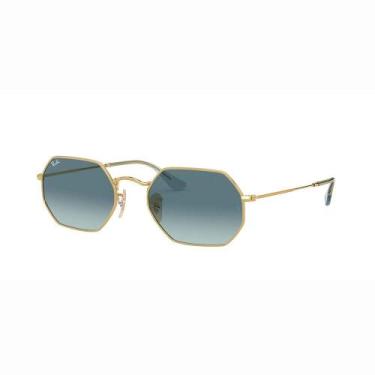 Imagem de Óculos de Sol Octagonal Classic Ray-Ban - Dourado, 53mm