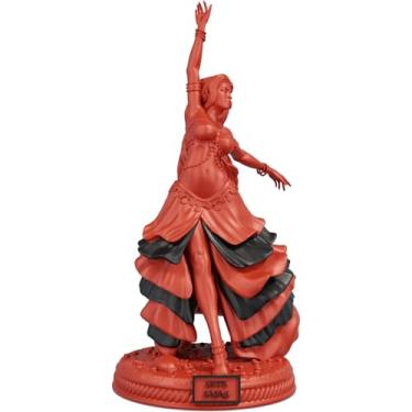 Imagem de Estátua Pombagira Sete Saias Imagem Umbanda Candomblé (Cor Sanguis Obscurus)