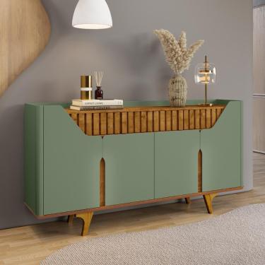 Imagem de Aparador Yukon Pistache Nature - Elegância para Sua Casa