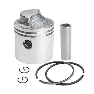 Imagem de OVERSEE Conjunto de pistão padrão 6E3-11631 para motor de popa Yamaha 2T 5HP 54MM 6E3-11631-00-98 Powertec Seapro (1)
