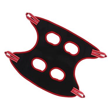 Imagem de Pssopp Rede para Cuidar de Cães, Tecido de Poliéster Com Suporte Confortável, Ideal para Cortar Unhas e Cuidar de Cães e Gatos Pequenos (L)