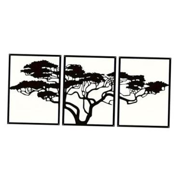 Imagem de Sclmgo Conjunto de 3 Peças Modernas de Decoração de Parede, Ornamentos Decorativos E Esculturas para Pendurar, Ideais para Corredor, Escritório, Sala de Esta, 29,3 cm