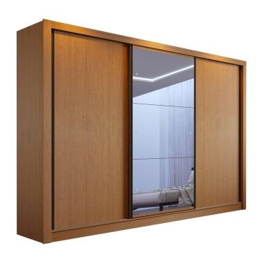 Imagem de Guarda Roupa Casal Europa Com 3 Espelho 3 Portas Minastex