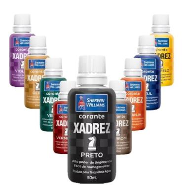 Imagem de Corante Preto Xadrez