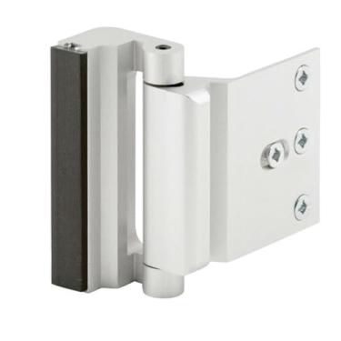 Imagem de Generic Fechadura de Segurança Porta, Fácil de Instalar, à Prova de Ferrugem, Fechadura de Segurança Doméstica, Liga de Alumínio, Acabamento Elegante, Resistente à Violação para Escritório (Prata)