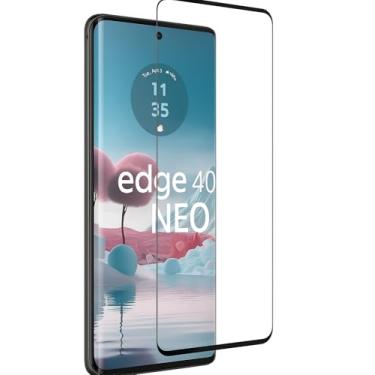 Imagem de Película Protetora de Cerâmica para MOTO EDGE 40 NEO 5G – Anti-Riscos, Alta Sensibilidade, Cobertura Total