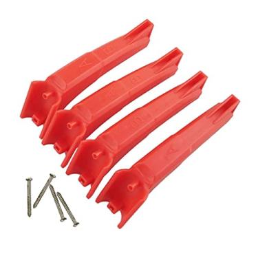 Imagem de Trem de pouso de tripé para drone H502S H502E, vermelho