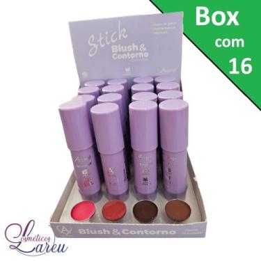 Imagem de "Box Blush e Contorno Stick (4 tons - 16 unidades) - Arovida