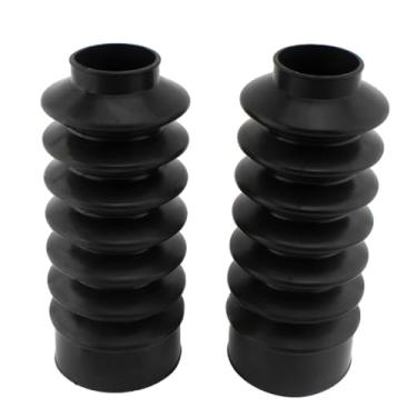 Imagem de Capas antipoeira para garfo dianteiro, 39 mm, botas de choque de silicone estendidas, polainas de garfo de motocicleta resistentes, 2 peças, serve para Xl1200 Xl883