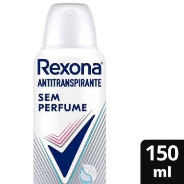 Imagem de Antitranspirante Aerosol Rexona Sem Perfume 150ml, 1