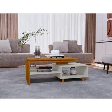 Imagem de Mesa de Centro Lima - JM3 Moveis (Naturalle/Off White)