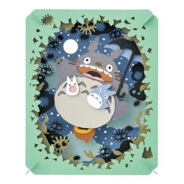 Imagem de ensky - My Neighbor Totoro - Totoro Illuminated by The Moon, Paper Theater Craft