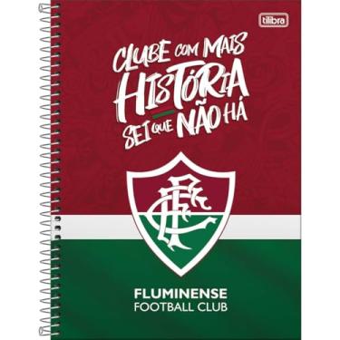 Imagem de Caderno Fluminense Oficial TILIBRA Universitário ESPIRAL - 10 Matérias 160 Folhas (Clube Com mais..)