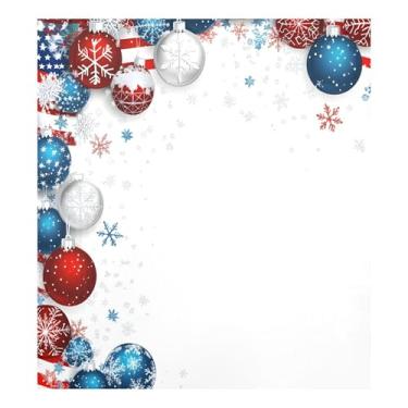 Imagem de SEHANY Capa magnética de bola de Natal, adesivos magnéticos de decoração de Natal antiarranhões para painel de geladeira e lava-louças, decoração de Natal de cozinha doméstica 58 x 66 cm