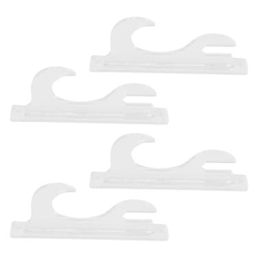 Imagem de Hztyyier Suporte de Parede para Espada de 2 Camadas, Acrílico, Suporte de Exibição Estável para Espadas Samurai, Fácil Processo de Instalação, Opções de Exibição Versáteis (Transparente)