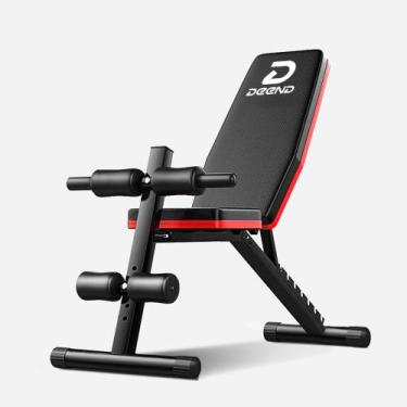 Imagem de Banco Multifuncional Regulável Academia Supino Musculação Deend