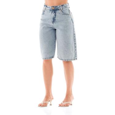 Imagem de Bermuda Jeans Feminino Arauto Super Jorts
