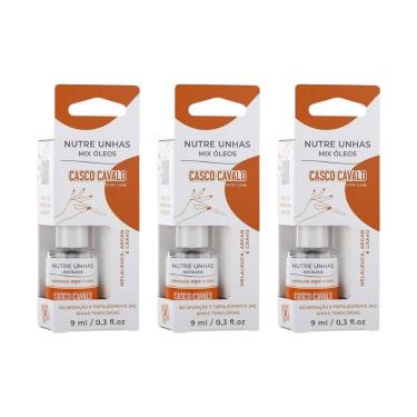 Imagem de Casco De Cavalo Trop Care Nutri Unhas 9Ml - Kit Com 3Un