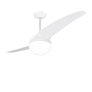 Imagem de Ventilador De Teto Spirit 202 Branco Lustre Globo Repelente Controle Remoto 220V