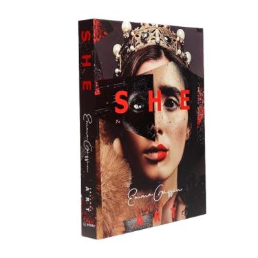 Imagem de BOOK BOX SHE COLLAGE ART 30x