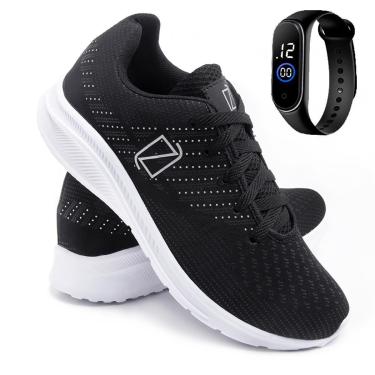 Imagem de Tênis Masculino Esporte Treino Academia Corrida Super Leve Confortável Relógio-Masculino